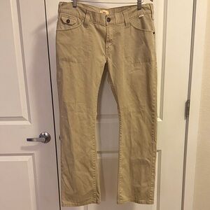 EUC Levi’s Tan Straight-Leg Tab Twills Khaki Pants Size 14
